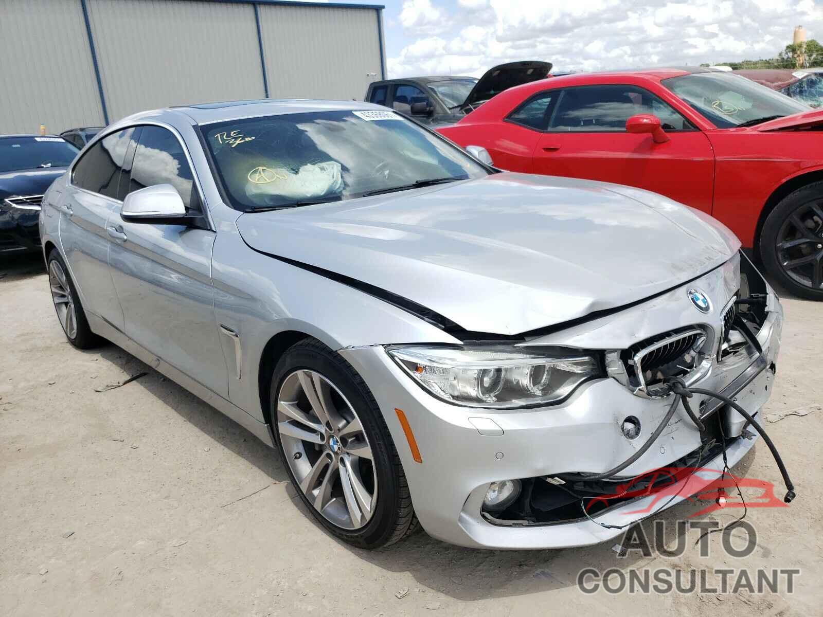 BMW 4 SERIES 2016 - WBA4B1C58GG242347