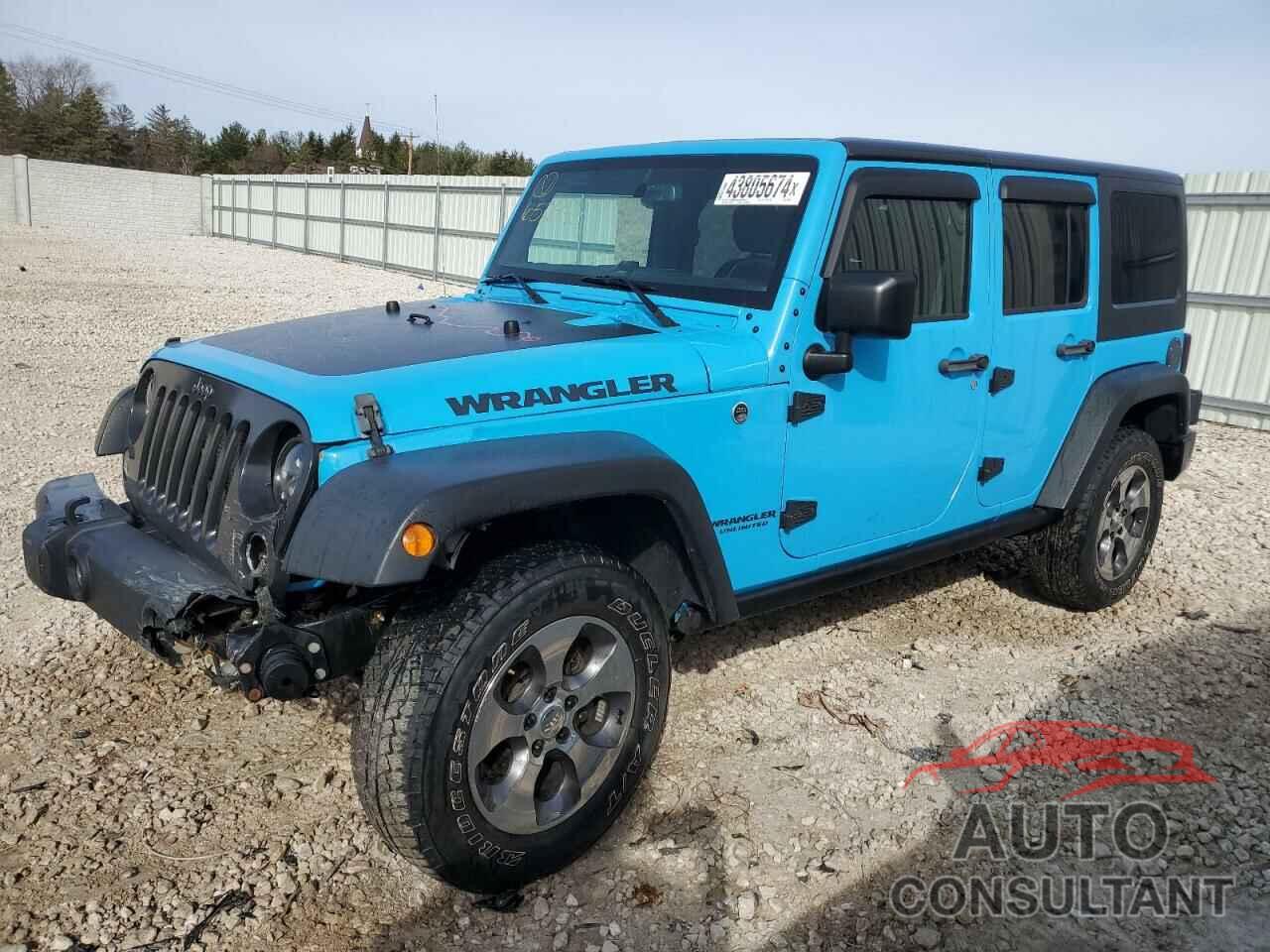 JEEP WRANGLER 2017 - 1C4BJWDGXHL652943