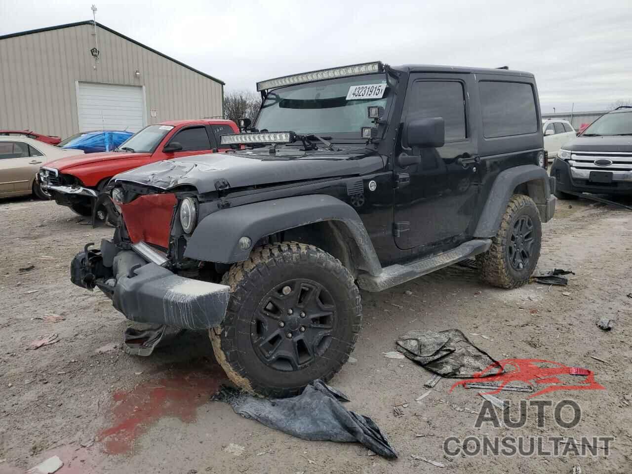JEEP WRANGLER 2017 - 1C4AJWAG6HL606591