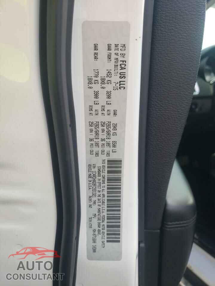 DODGE DURANGO 2015 - 1C4RDHAG9FC931321