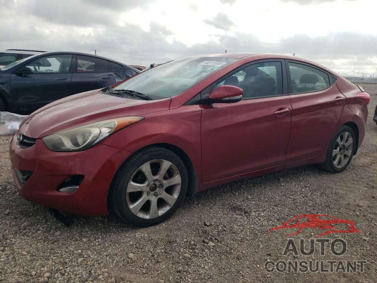 HYUNDAI ELANTRA 2012 - KMHDH4AE2CU492017
