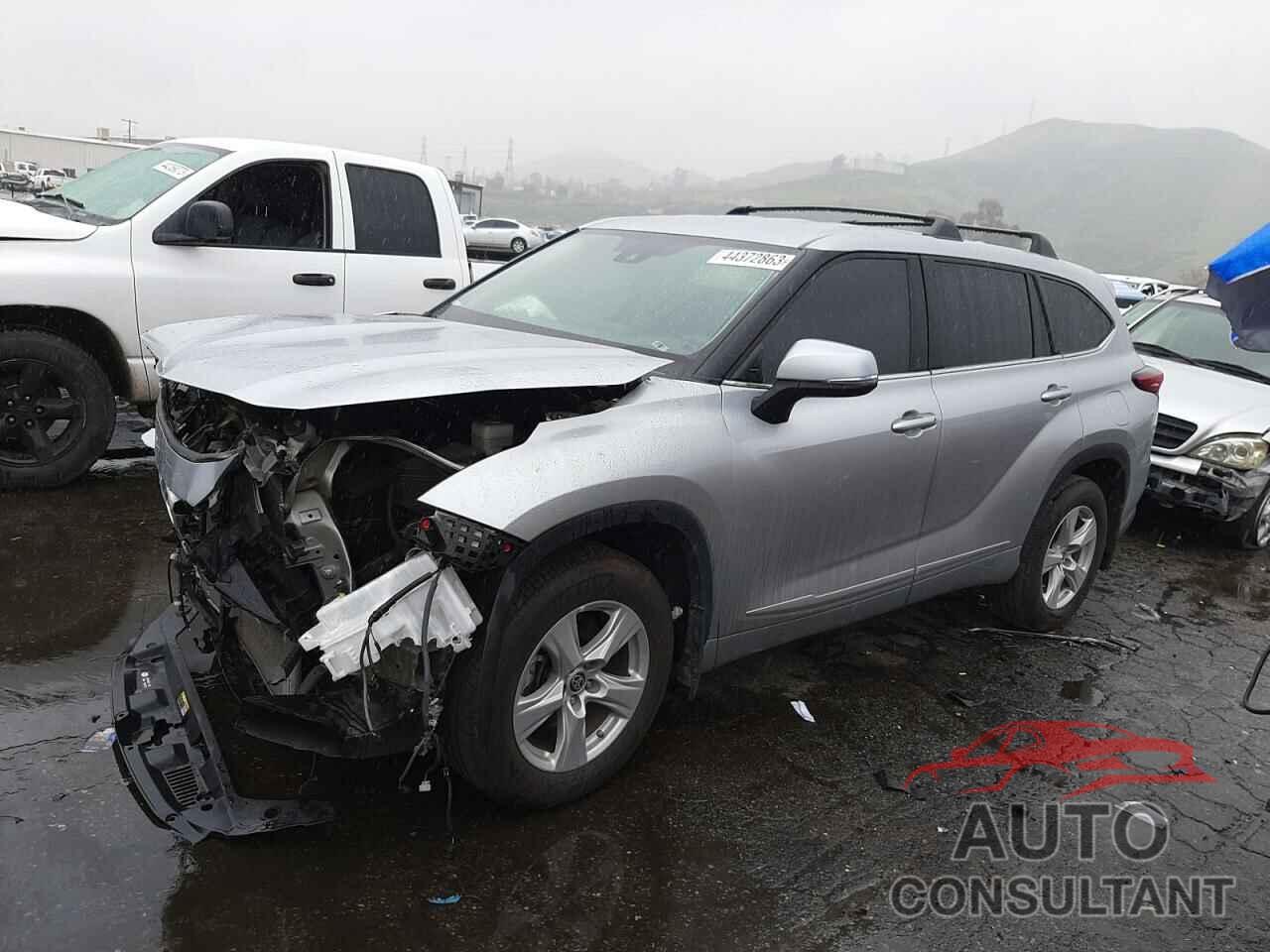 TOYOTA HIGHLANDER 2021 - 5TDZZRAH7MS080020