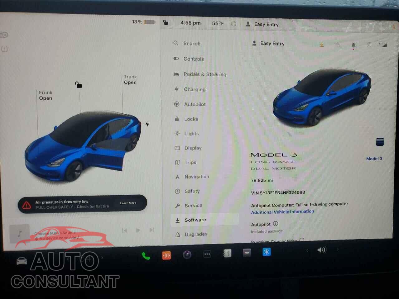 TESLA MODEL 3 2022 - 5YJ3E1EB4NF324088