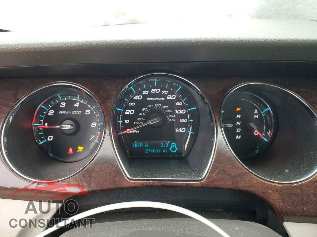 FORD TAURUS 2012 - 1FAHP2FW6CG121042