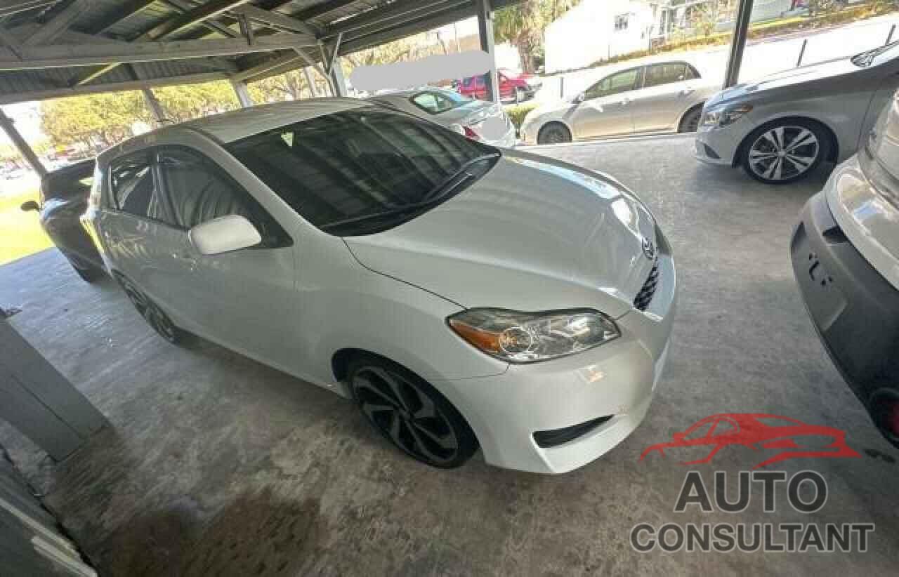 TOYOTA COROLLA 2009 - 2T1KU40E89C103377