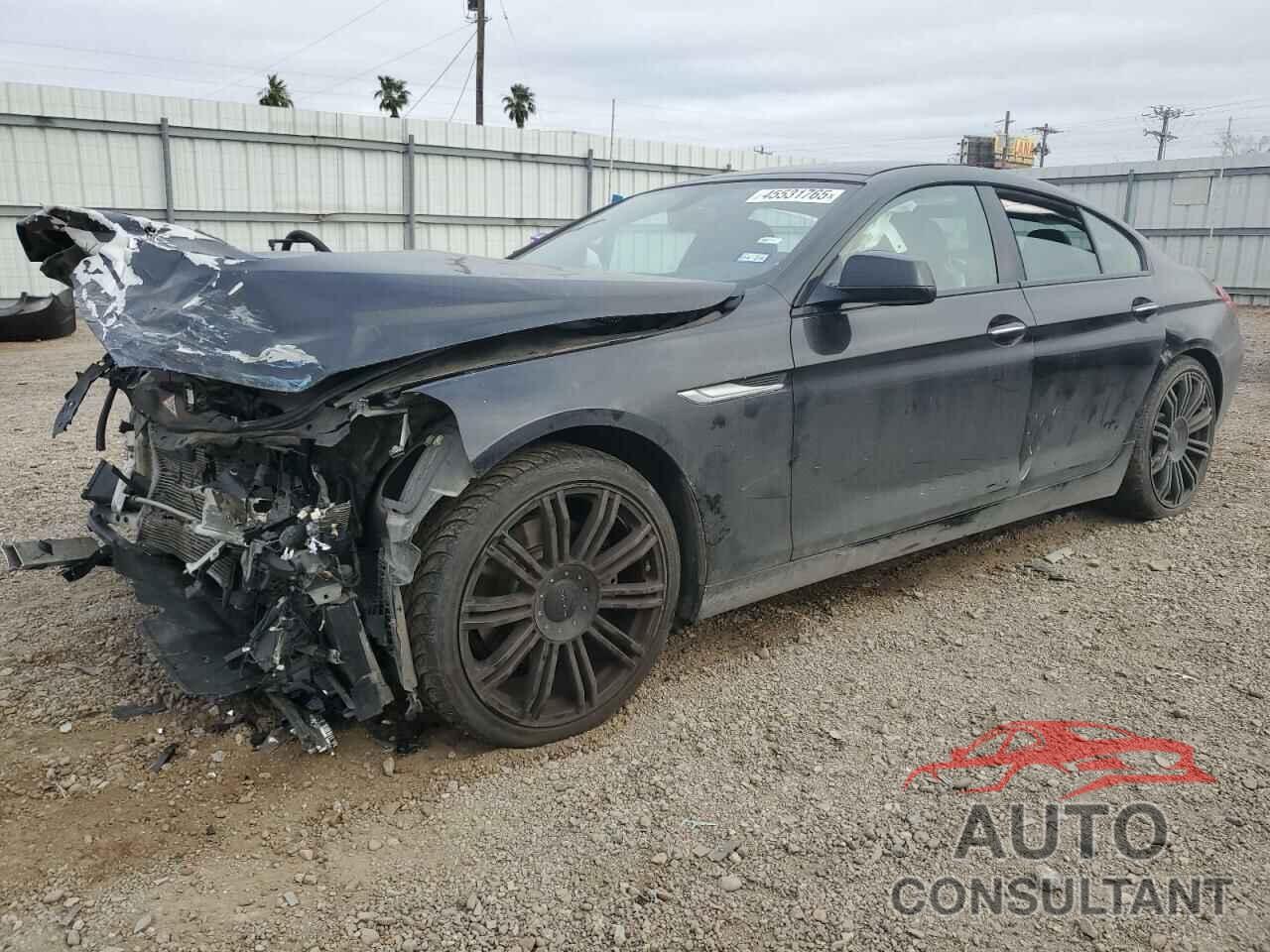 BMW 6 SERIES 2015 - WBA6B8C58FD453291