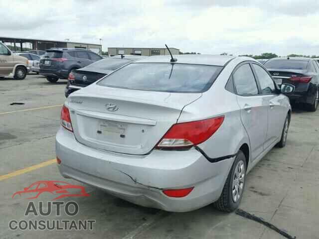 HYUNDAI ACCENT 2015 - KMHCT4AE2FU866480