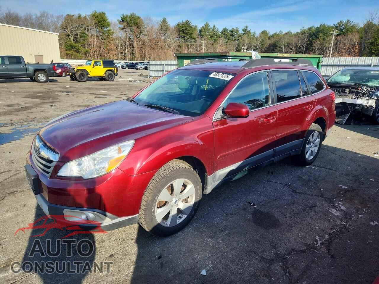 SUBARU OUTBACK 2012 - 4S4BRBLC4C3283257