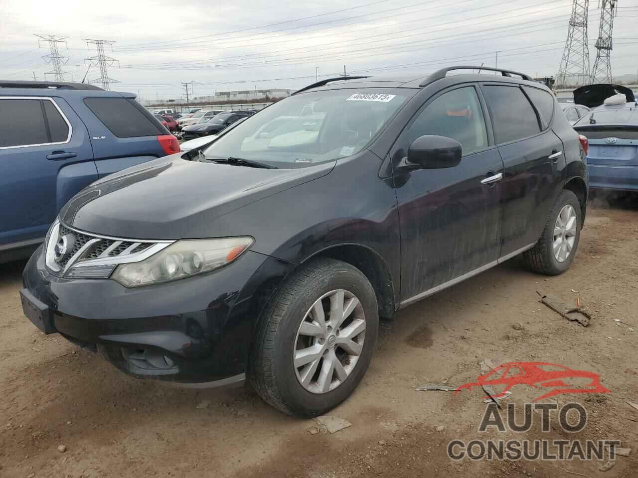 NISSAN MURANO 2012 - JN8AZ1MW6CW211708