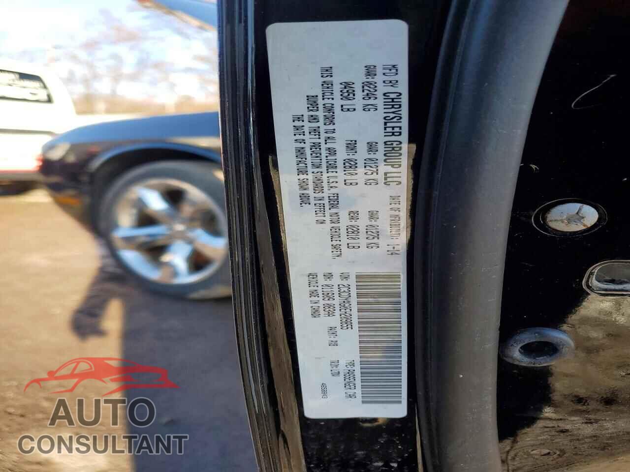 DODGE CHALLENGER 2014 - 2C3CDYAG0EH209855