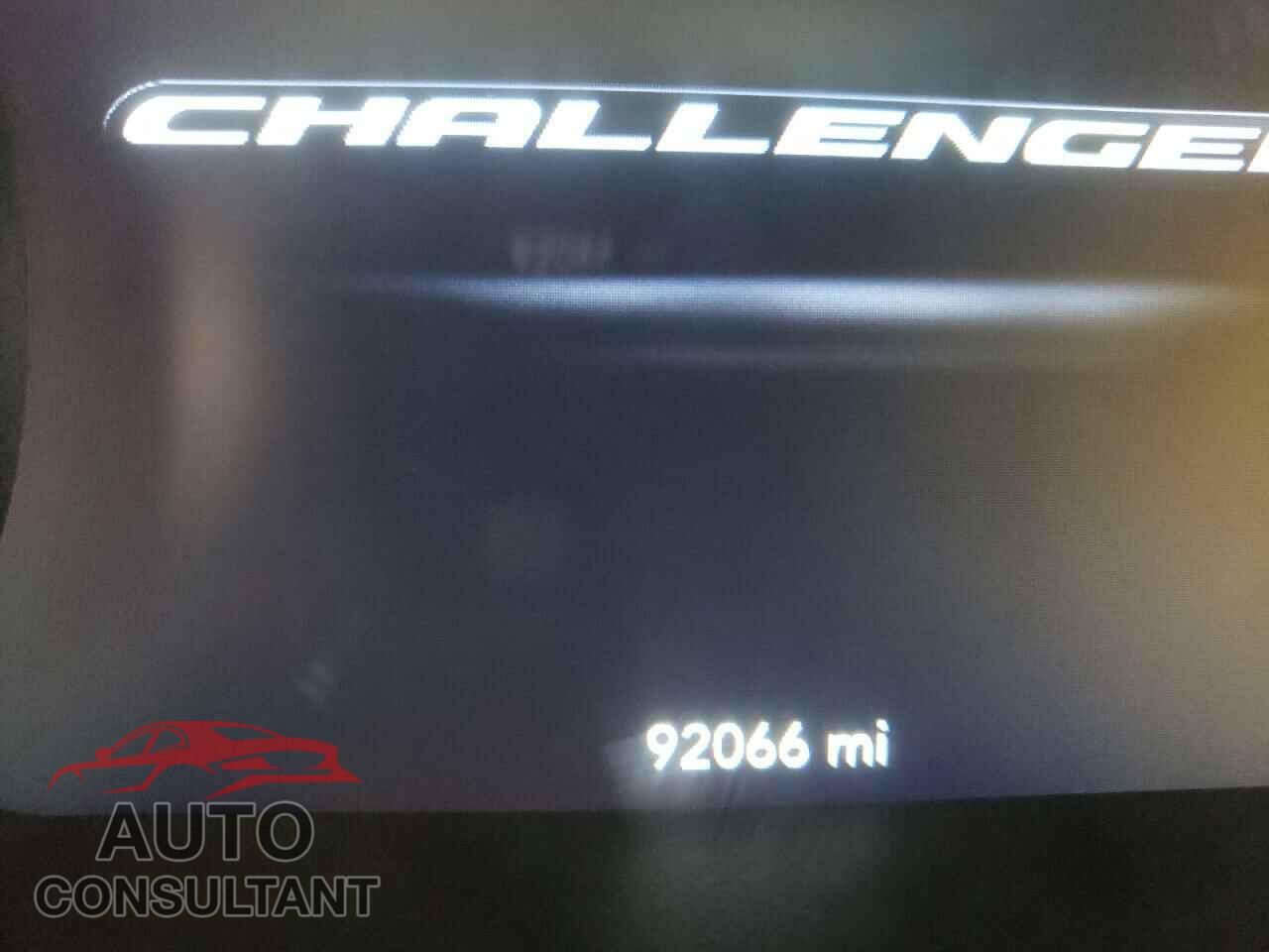 DODGE CHALLENGER 2016 - 2C3CDZAGXGH203019