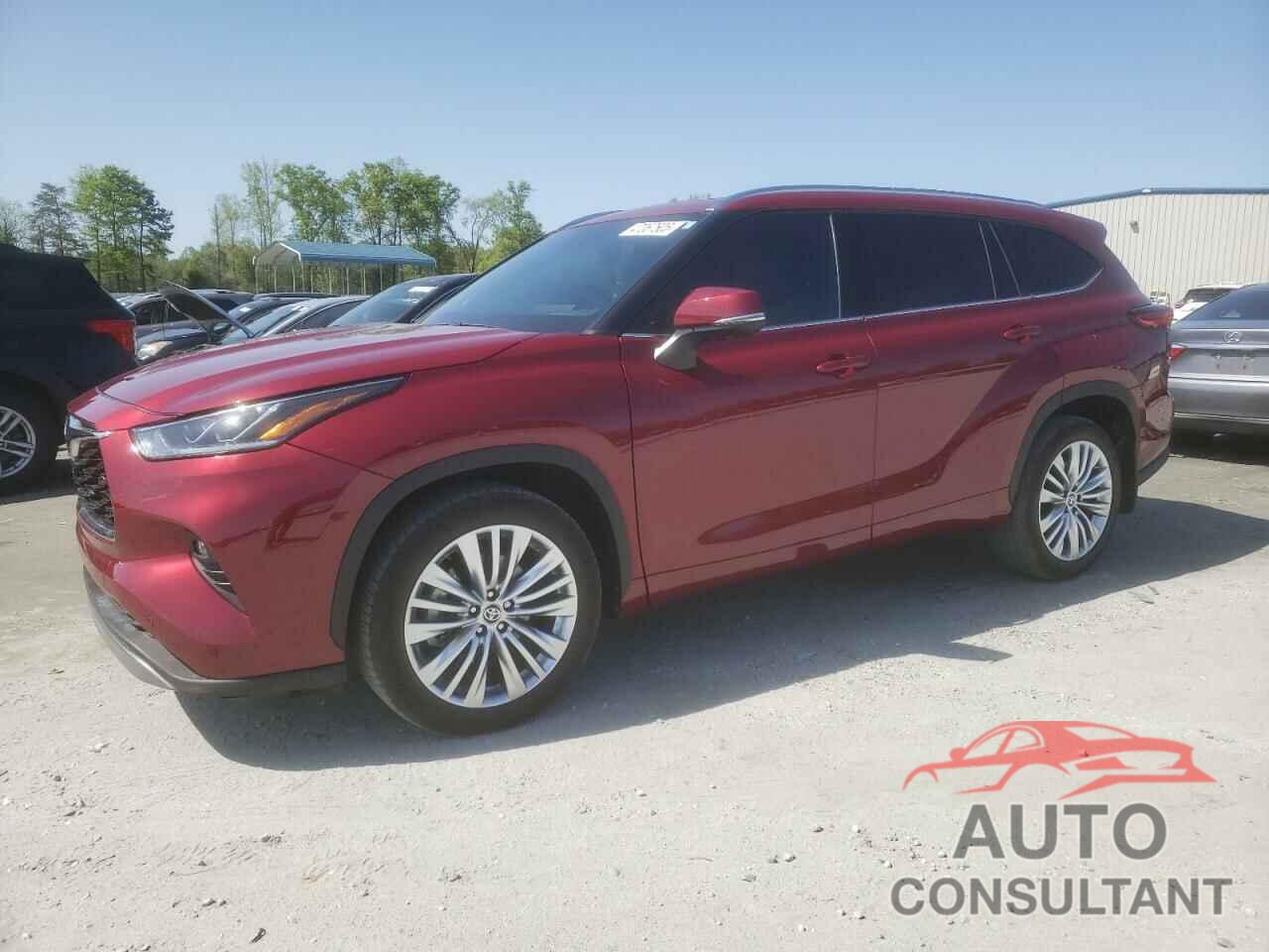 TOYOTA HIGHLANDER 2023 - 5TDKDRAH5PS036201