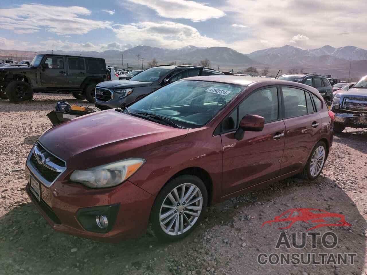 SUBARU IMPREZA 2013 - JF1GPAK66DH851959