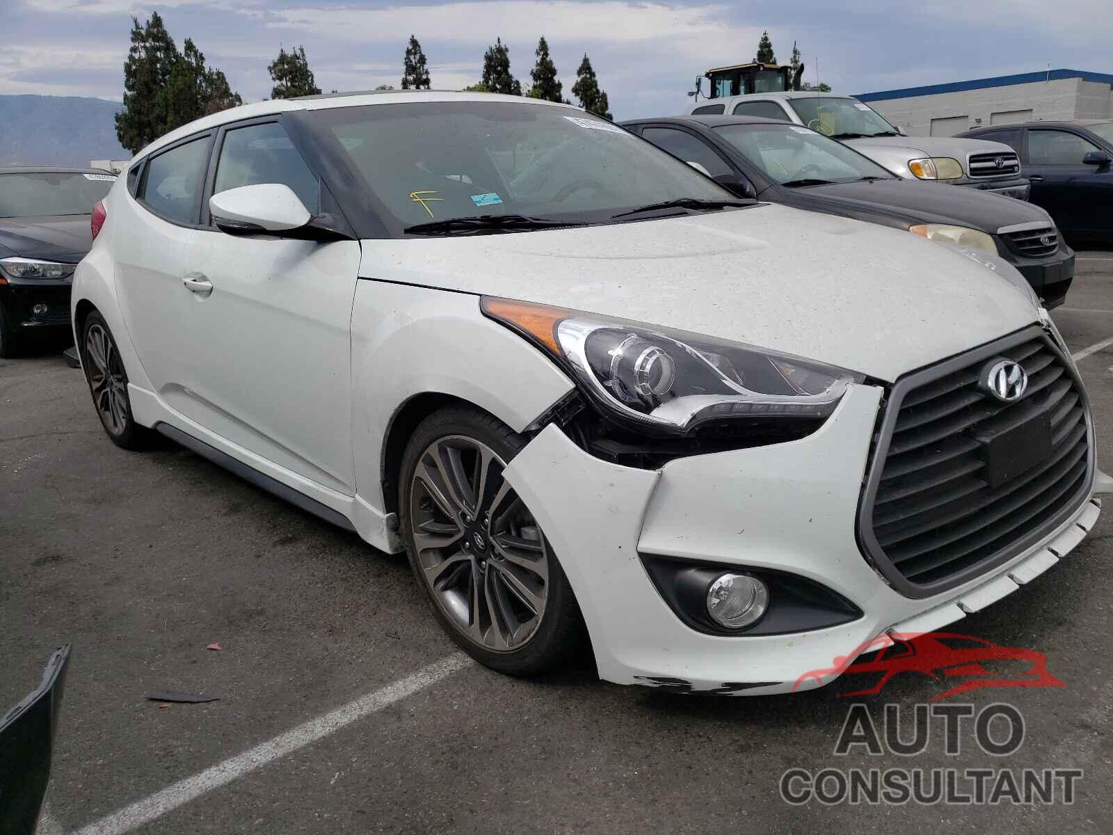 HYUNDAI VELOSTER 2016 - KMHTC6AE6GU296044