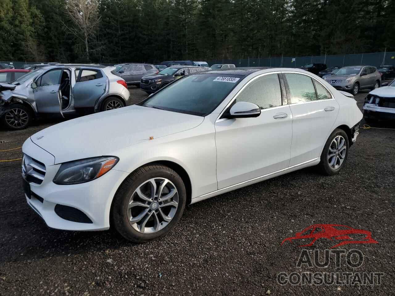 MERCEDES-BENZ C-CLASS 2016 - 55SWF4KBXGU134989