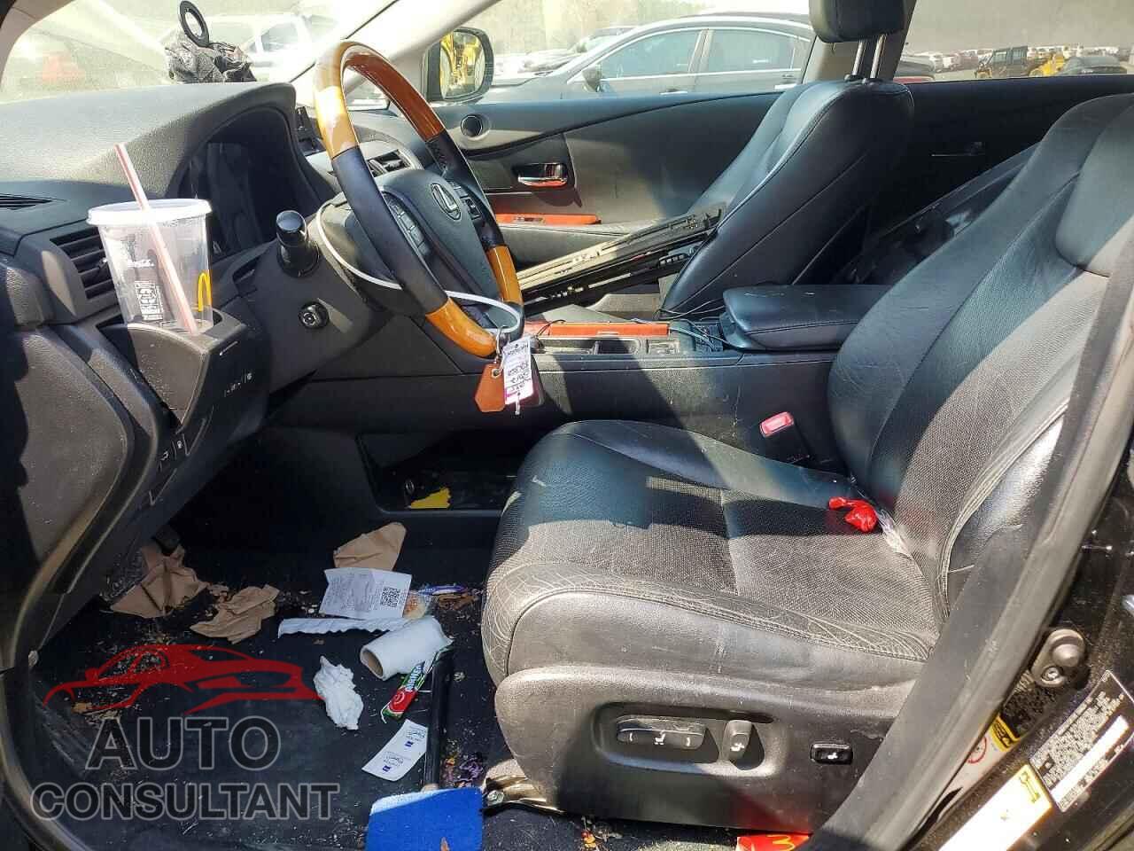 LEXUS RX350 2012 - 2T2ZK1BA8CC070865