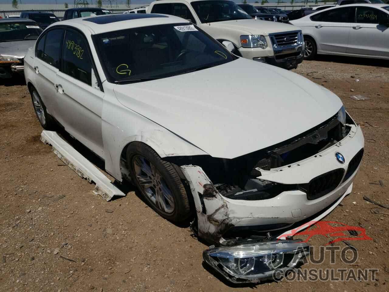 BMW 3 SERIES 2016 - WBA8E3G51GNU02093