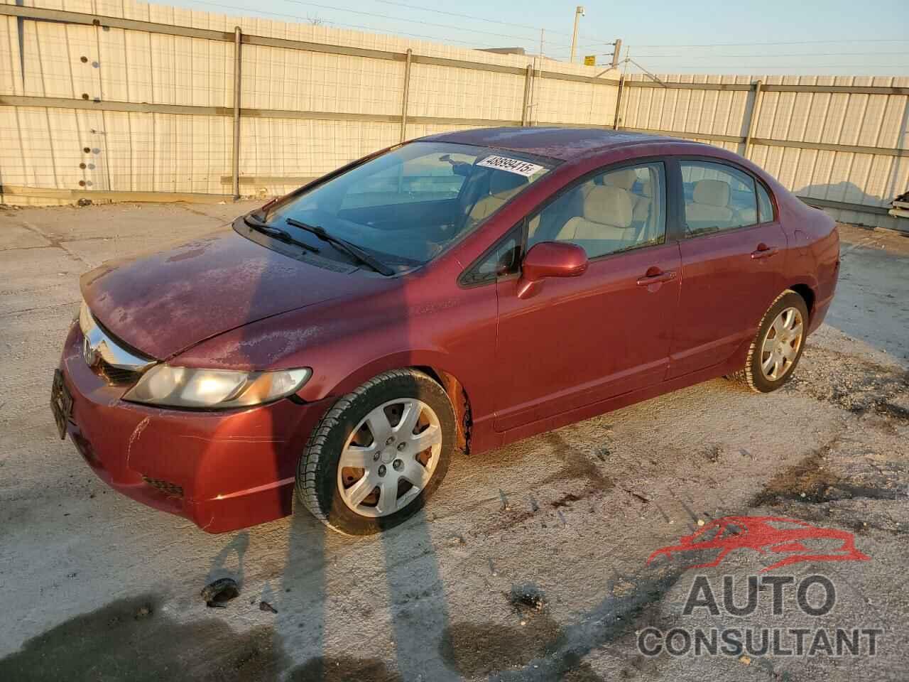 HONDA CIVIC 2010 - 2HGFA1F50AH518303