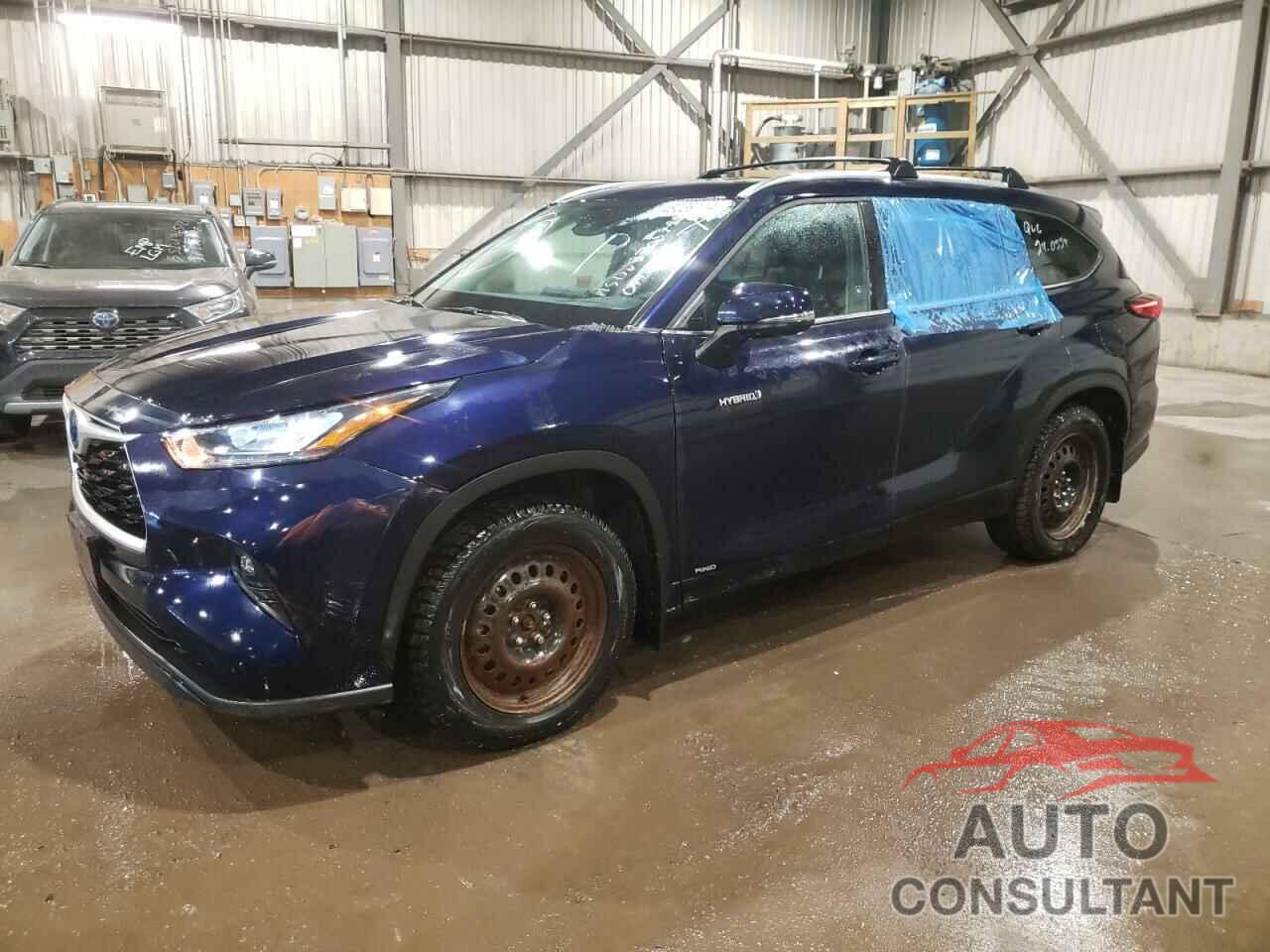 TOYOTA HIGHLANDER 2021 - 5TDGBRCH1MS525103