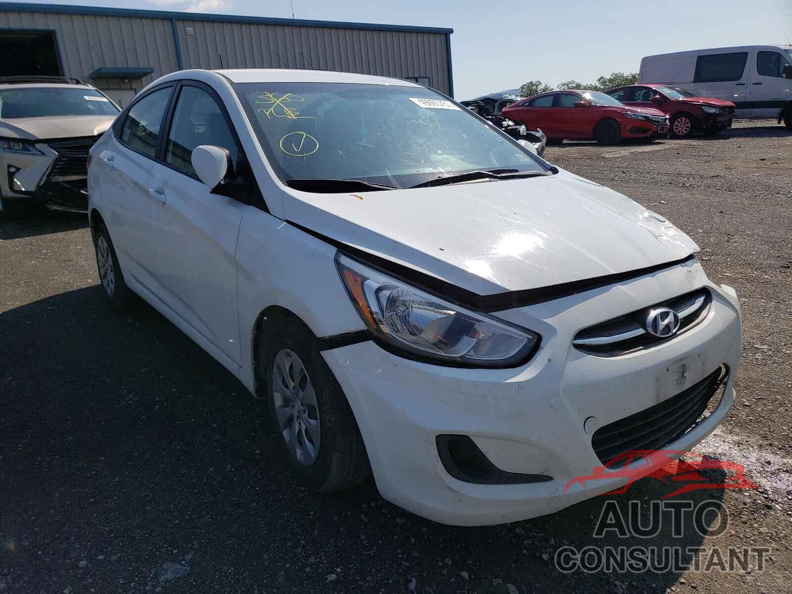 HYUNDAI ACCENT 2016 - KMHCT4AE8GU136610