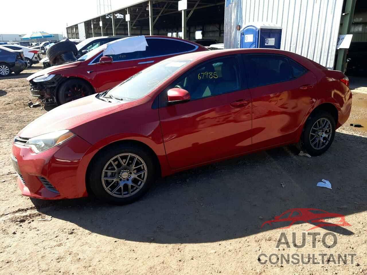 TOYOTA COROLLA 2016 - 2T1BURHE1GC561468