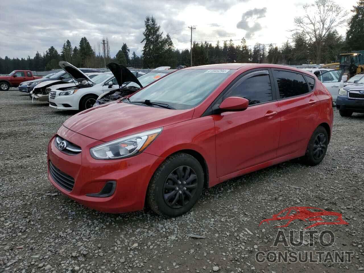 HYUNDAI ACCENT 2017 - KMHCT5AE8HU326219