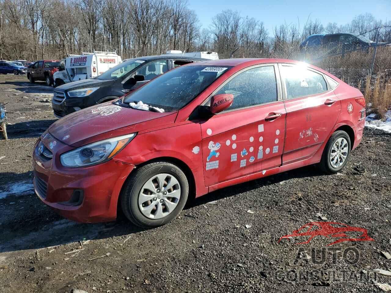 HYUNDAI ACCENT 2016 - KMHCT4AE5GU089522