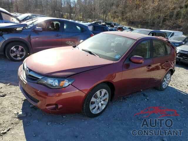 SUBARU IMPREZA 2011 - JF1GH6A68BH827316