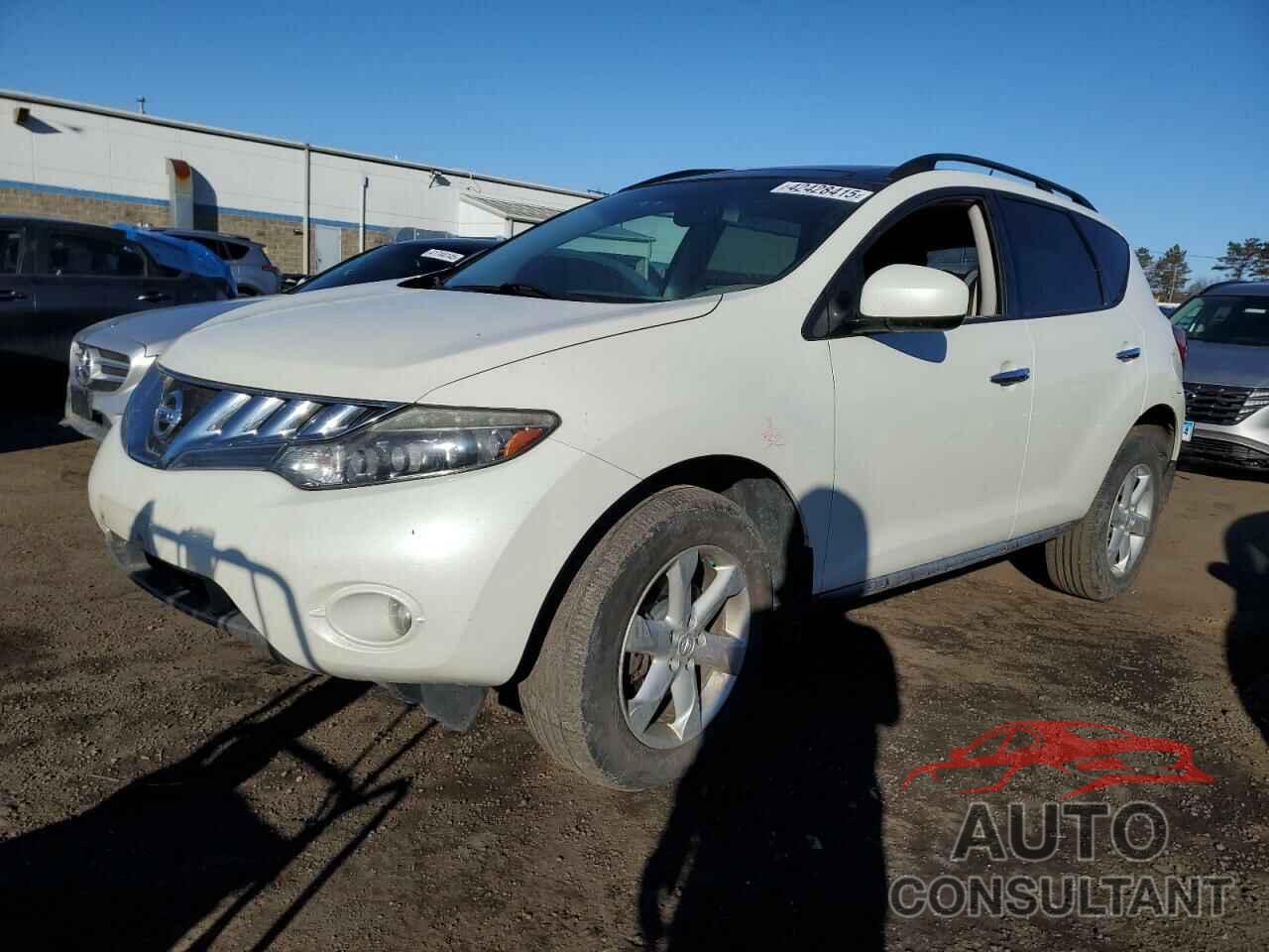 NISSAN MURANO 2009 - JN8AZ18W49W160633