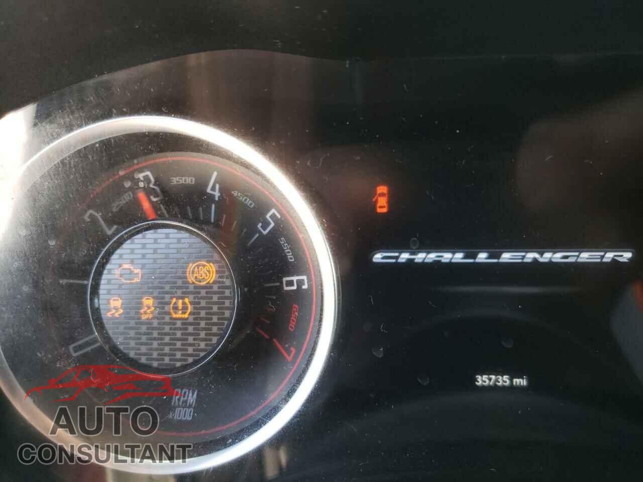 DODGE CHALLENGER 2019 - 2C3CDZAG1KH587586