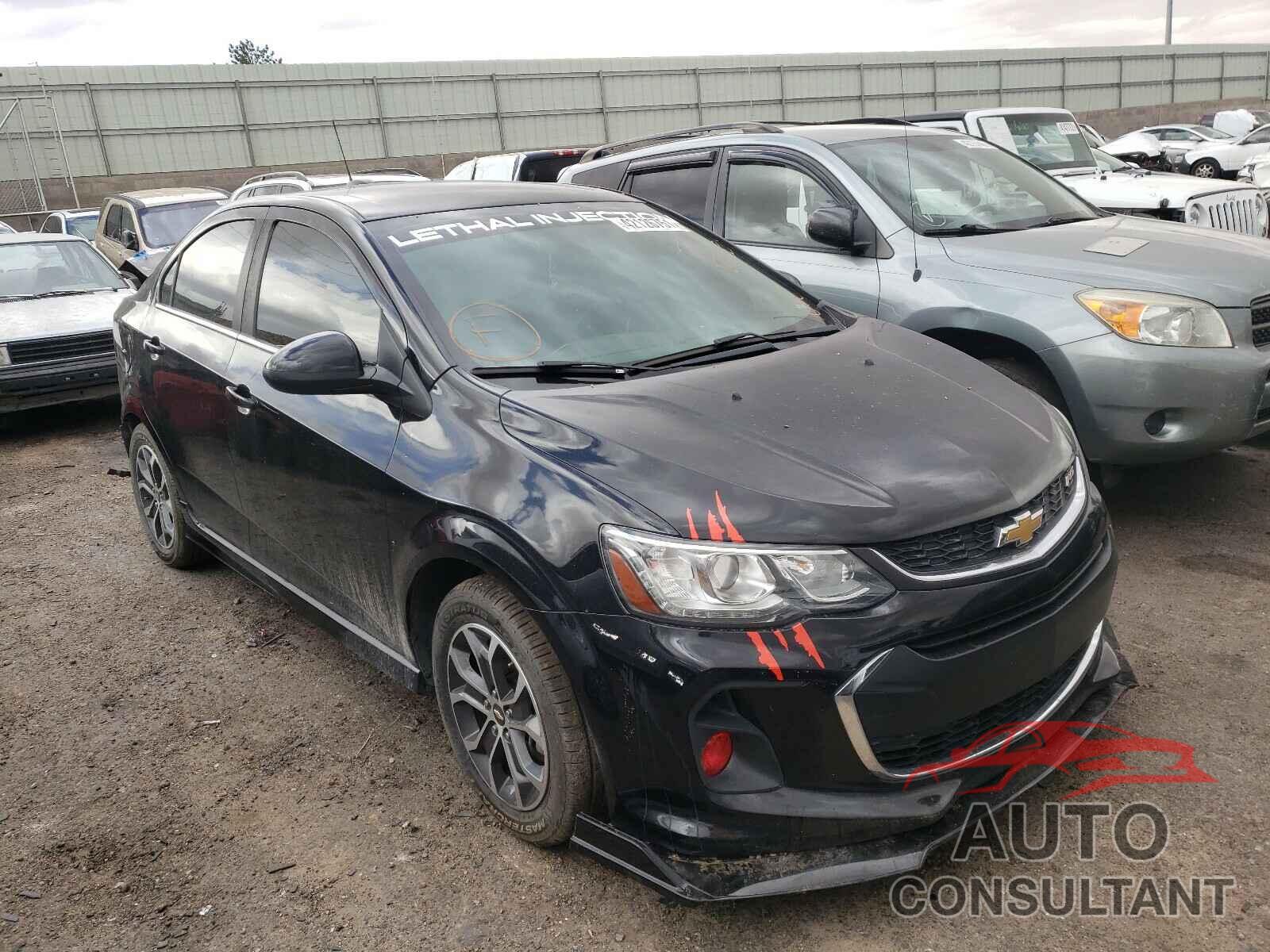 CHEVROLET SONIC 2017 - 1G1JD5SHXH4115064