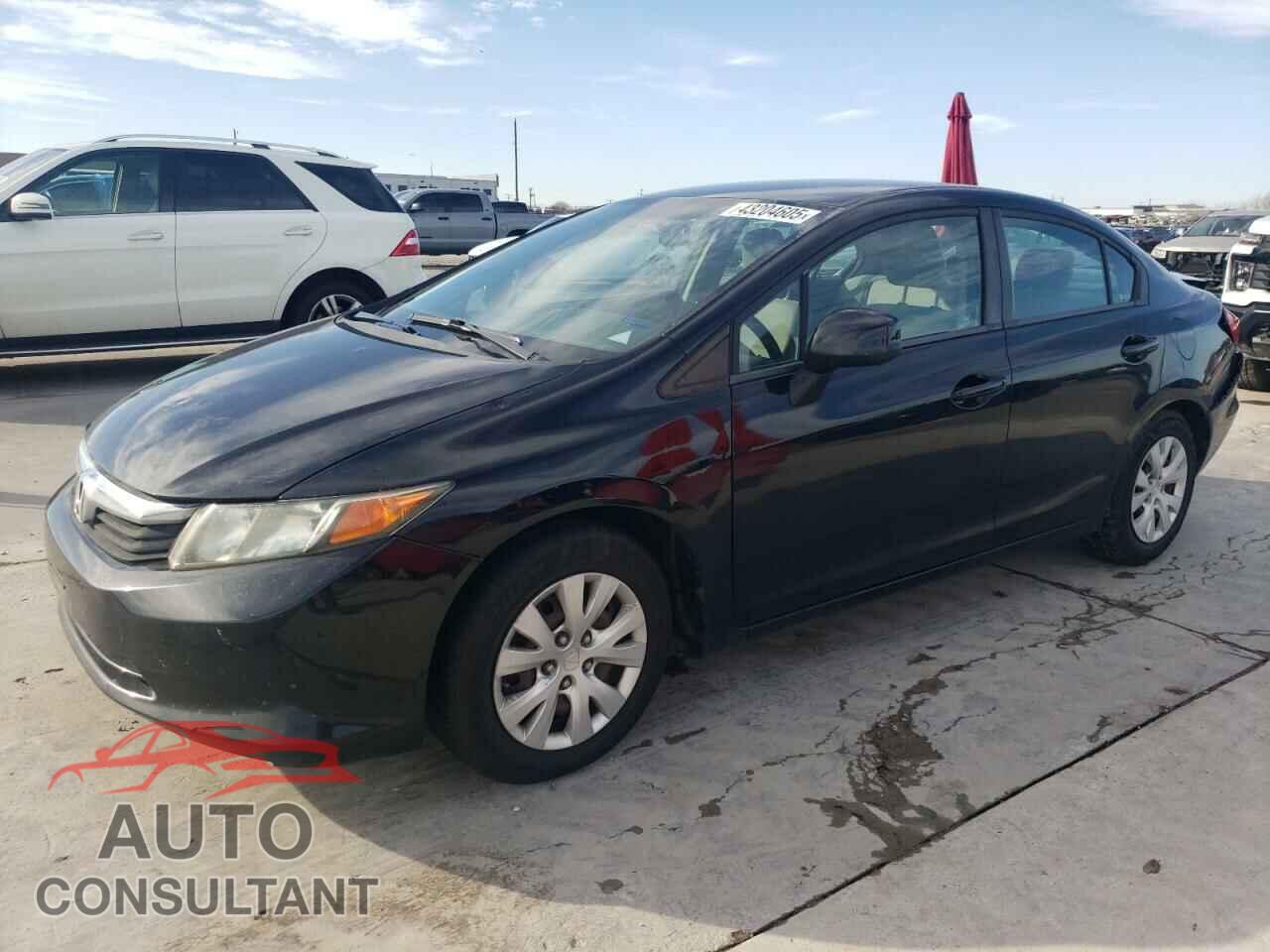 HONDA CIVIC 2012 - 2HGFB2F52CH569677