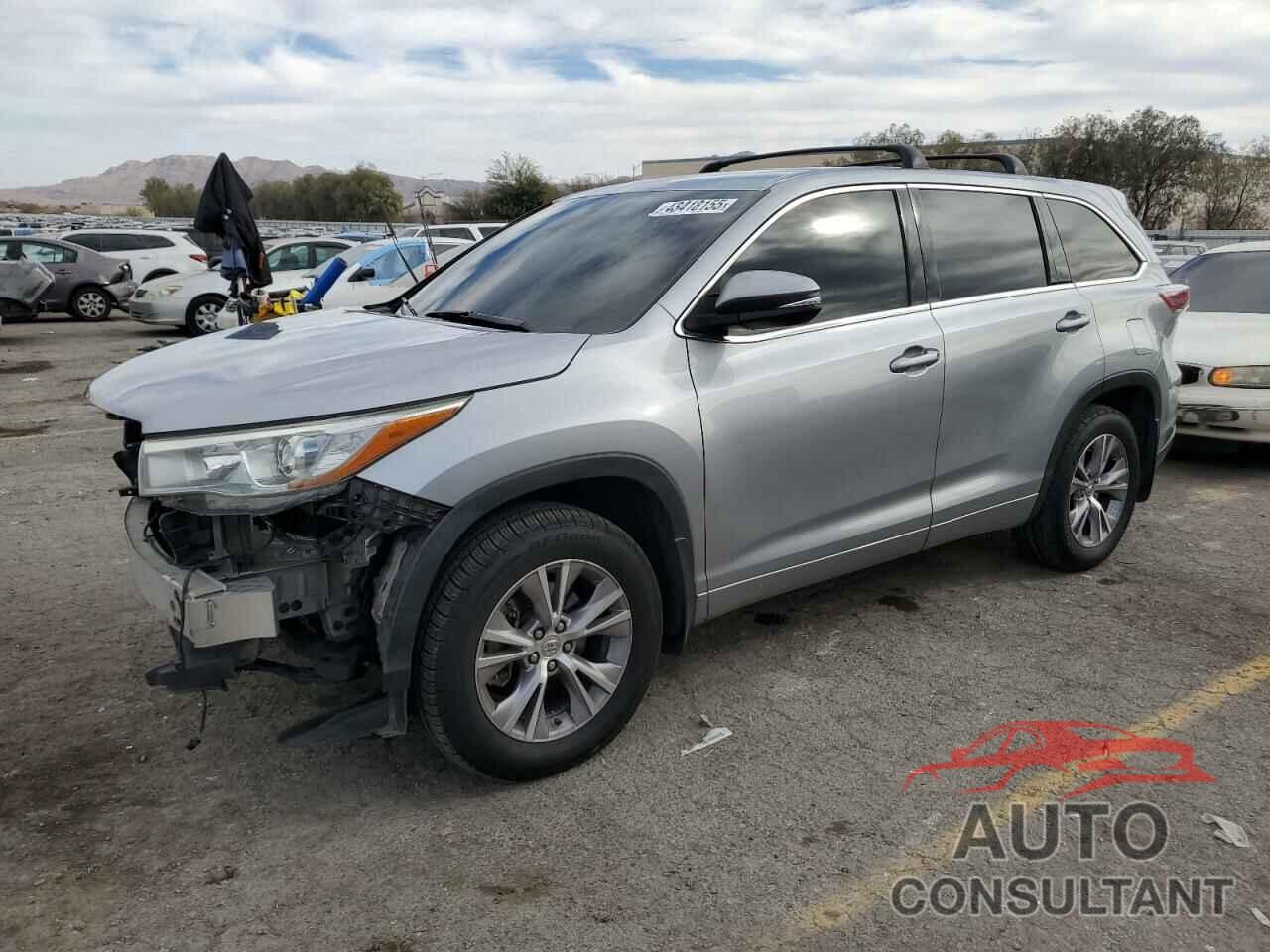 TOYOTA HIGHLANDER 2015 - 5TDBKRFH5FS091115