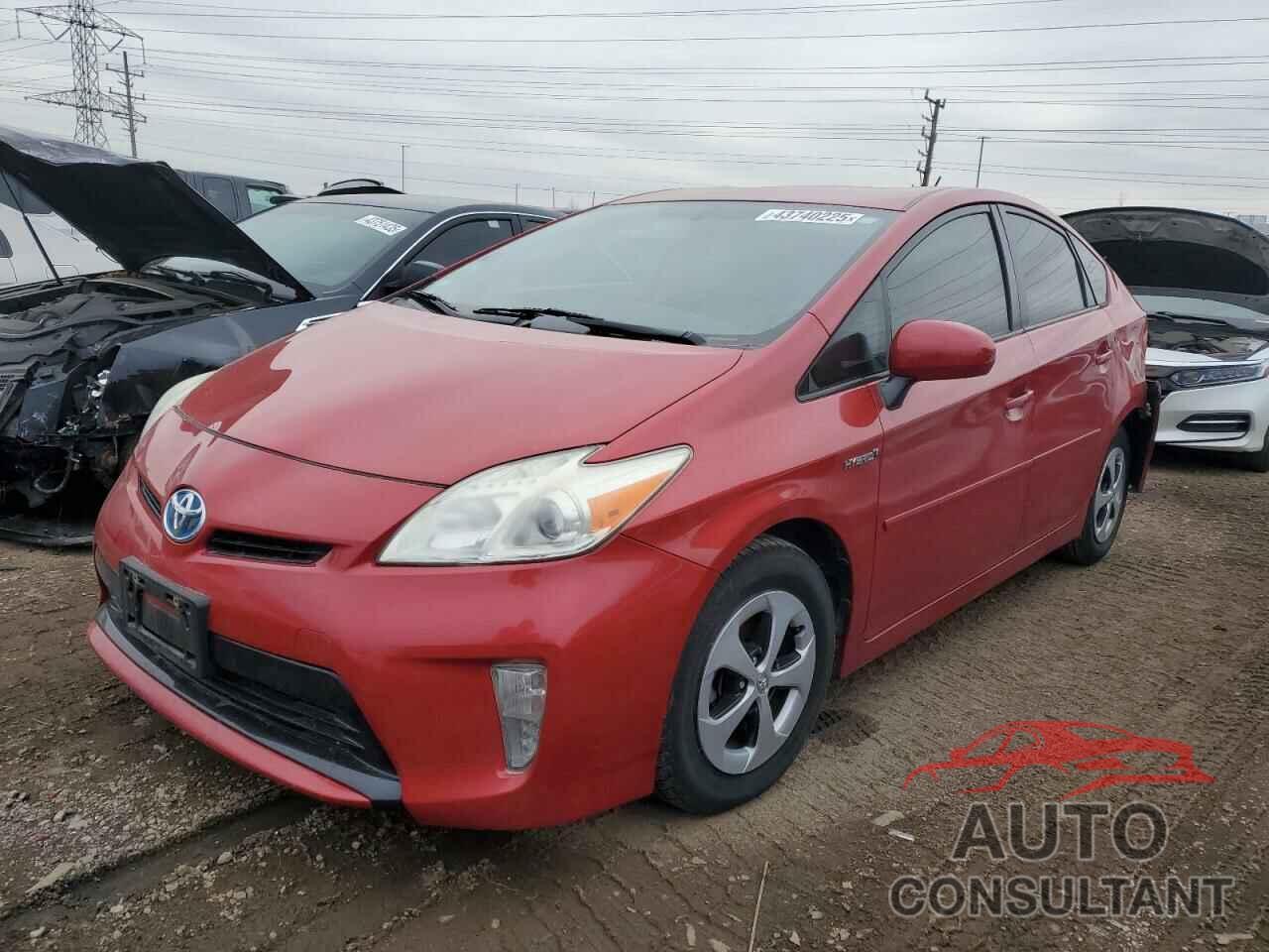 TOYOTA PRIUS 2012 - JTDKN3DU6C1594133