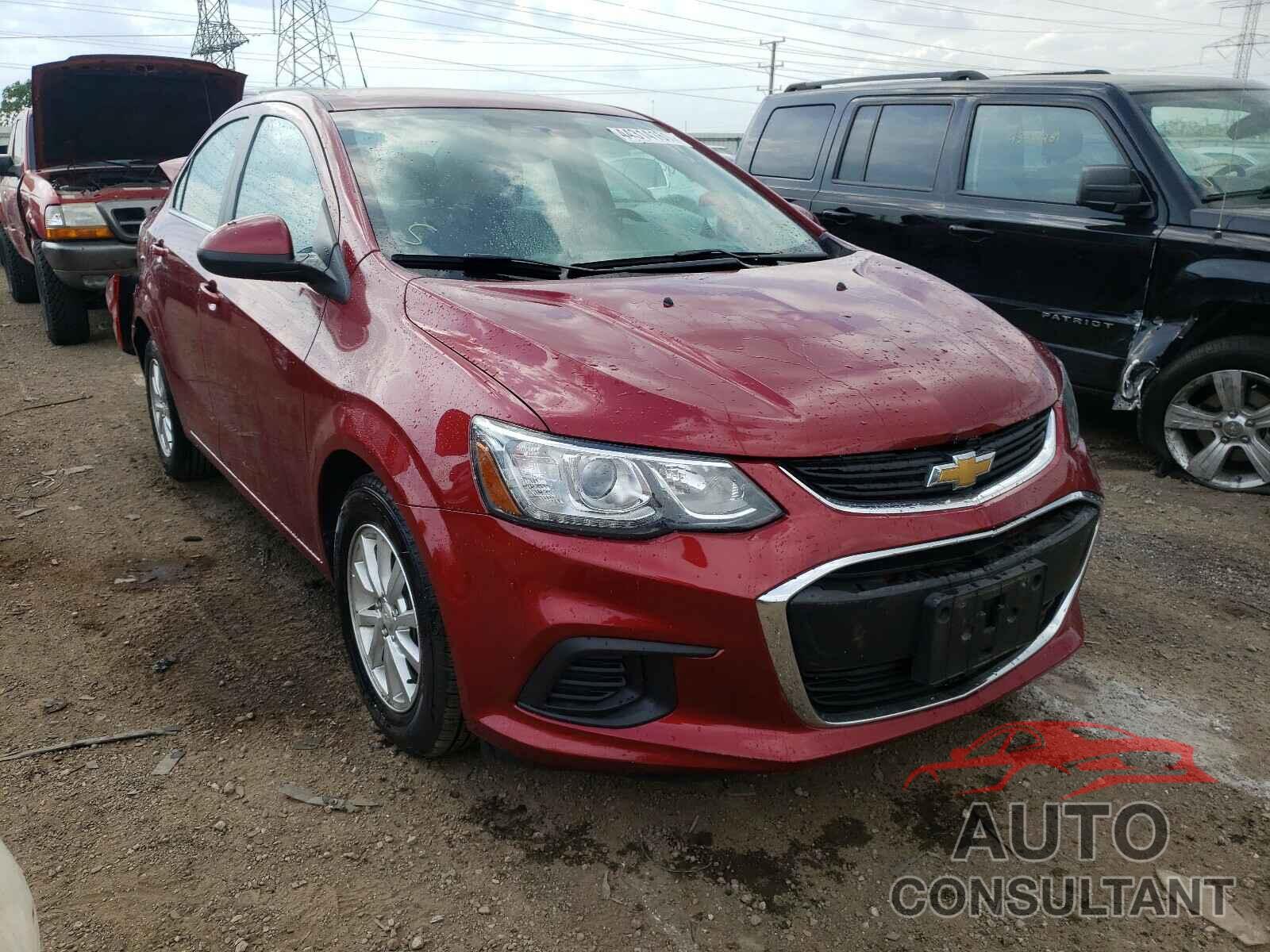 CHEVROLET SONIC 2017 - 1G1JD5SH1H4120217