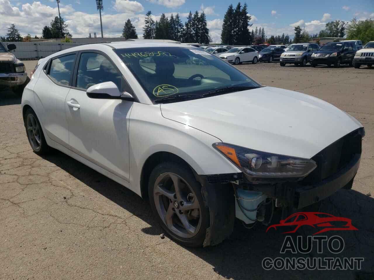 HYUNDAI VELOSTER 2019 - KMHTG6AF8KU018672