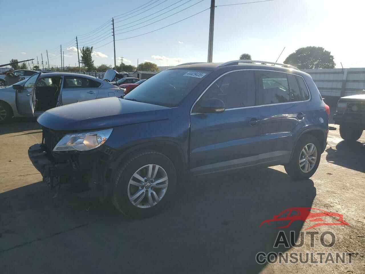 VOLKSWAGEN TIGUAN 2009 - WVGBV75N19W004717