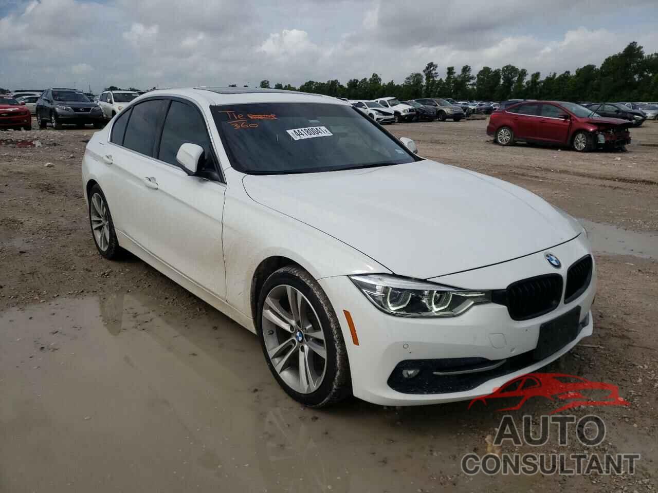 BMW 3 SERIES 2017 - WBA8B9G54HNU09133