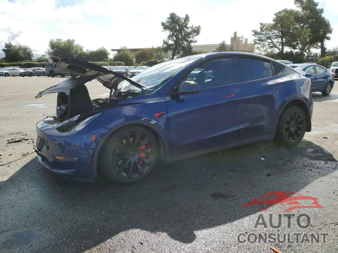 TESLA MODEL Y 2021 - 5YJYGAEE1MF158685