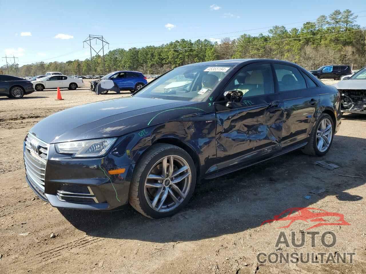 AUDI A4 2017 - WAUKMAF44HN059917