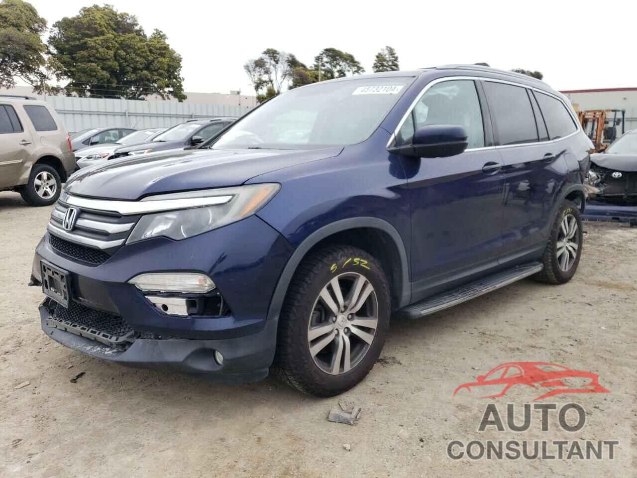 HONDA PILOT 2017 - 5FNYF6H5XHB072583