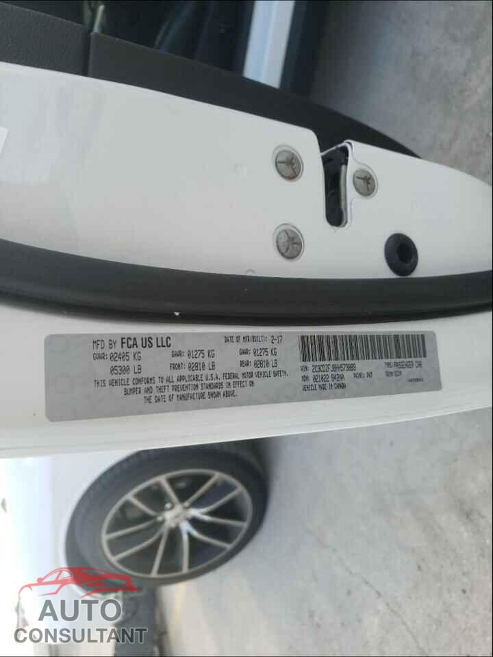 DODGE CHALLENGER 2017 - 2C3CDZFJ8HH573889