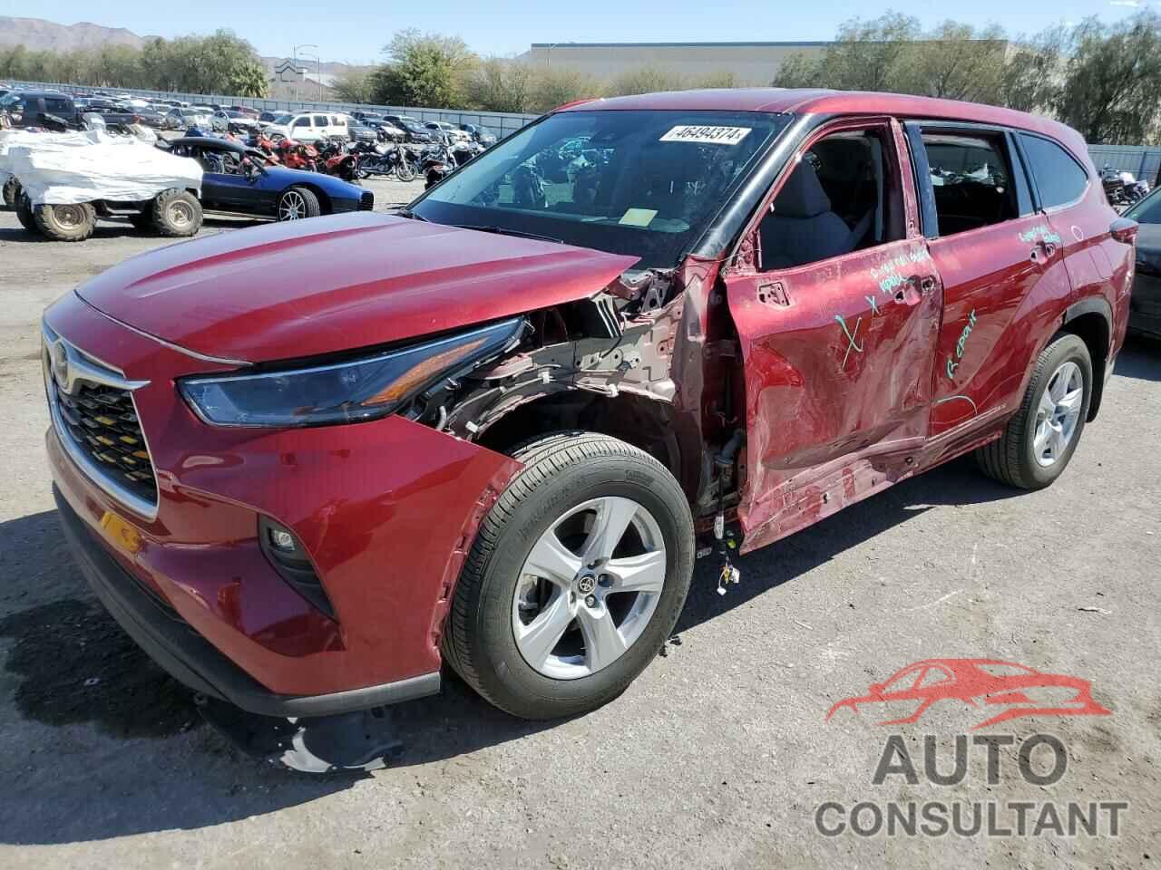 TOYOTA HIGHLANDER 2021 - 5TDBZRBH6MS532510