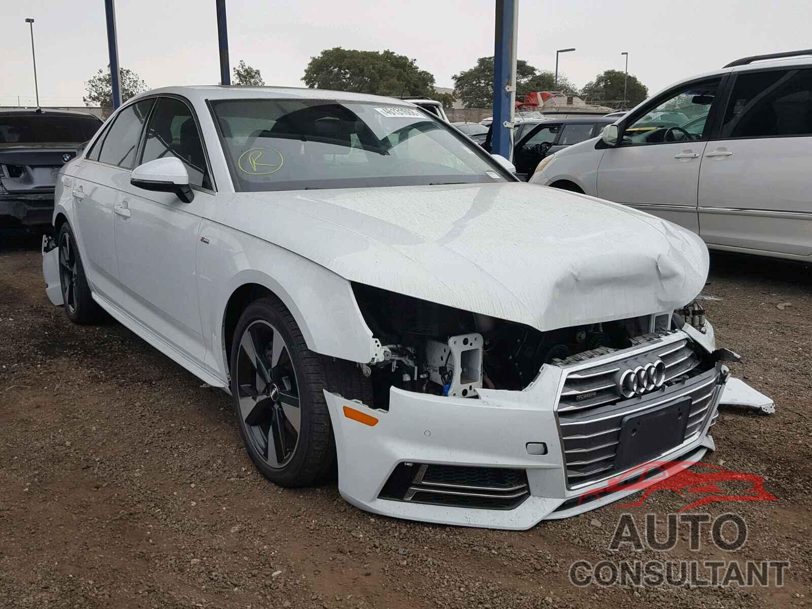 AUDI A4 2017 - WAUENAF48HN001321