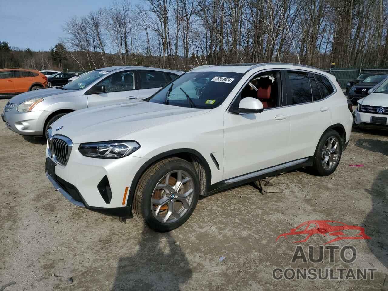 BMW X3 2022 - 5UX53DP08N9J11603