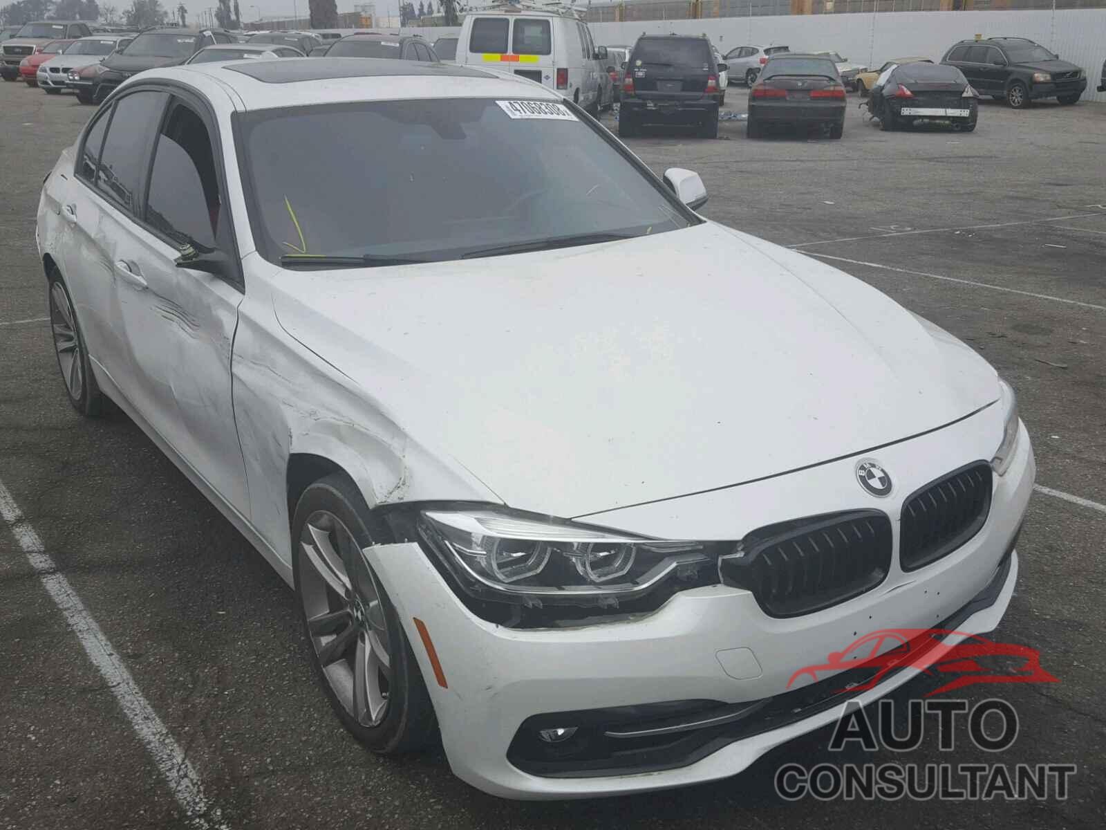 BMW 3 SERIES 2016 - WBA8B3C54GK383894