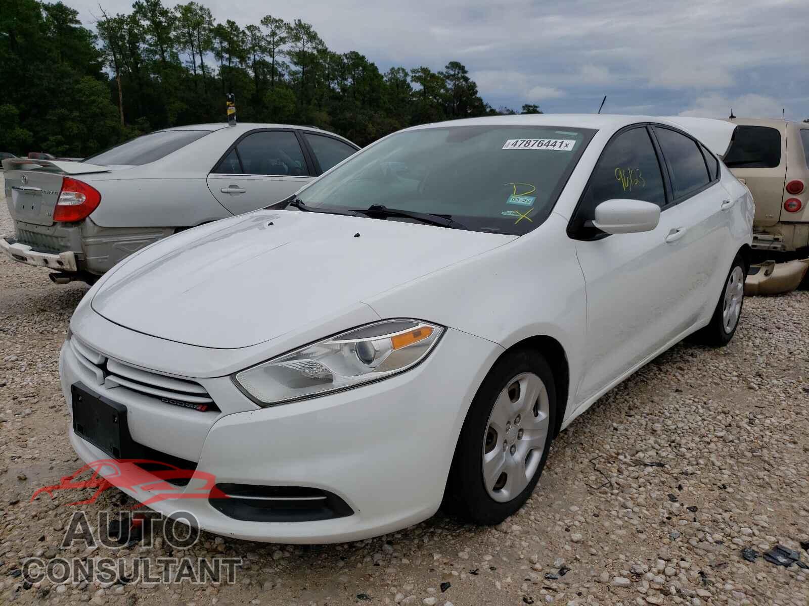 DODGE DART 2016 - 1C3CDFAA1GD728686