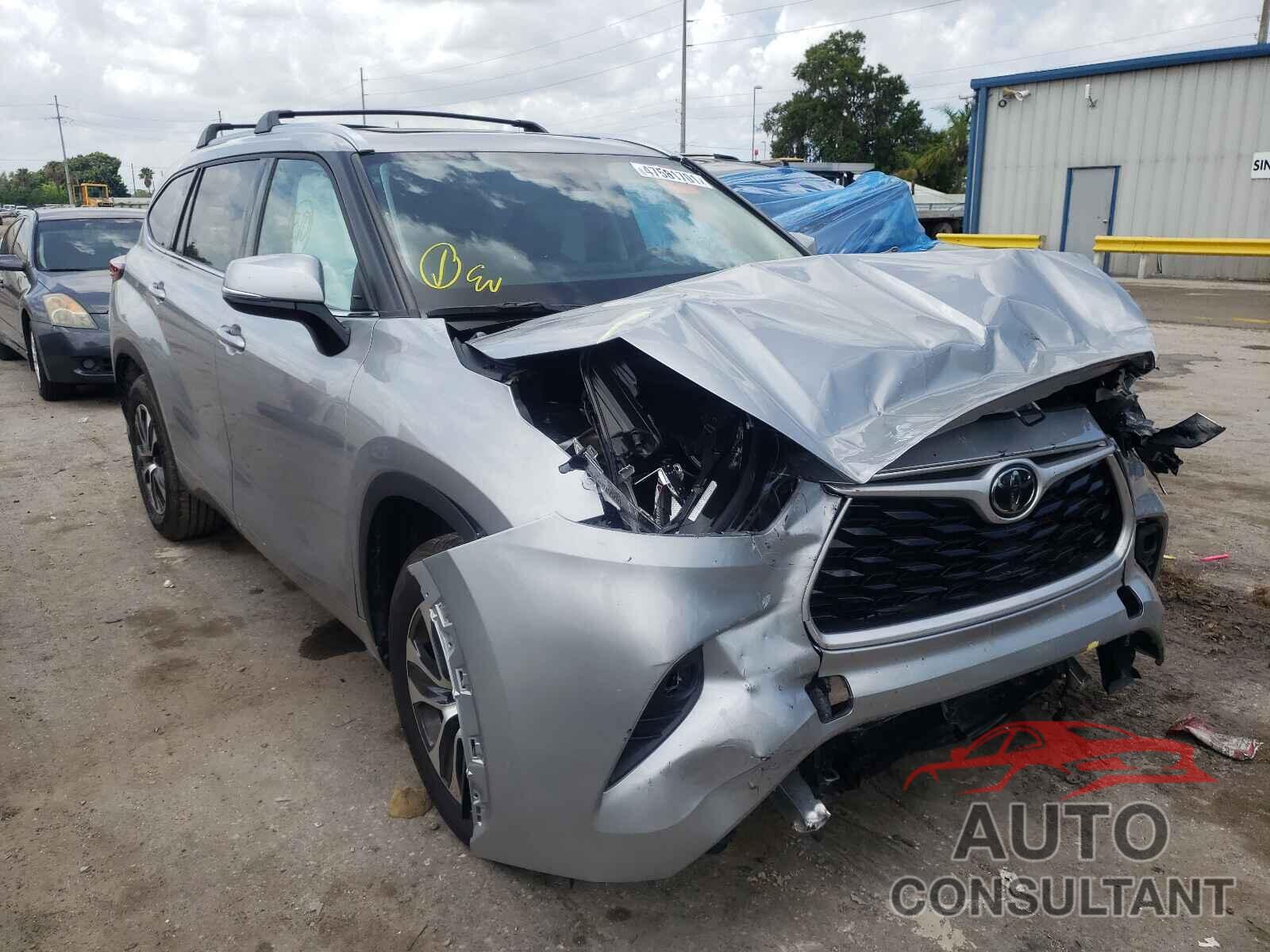 TOYOTA HIGHLANDER 2020 - 5TDGZRAH0LS025303