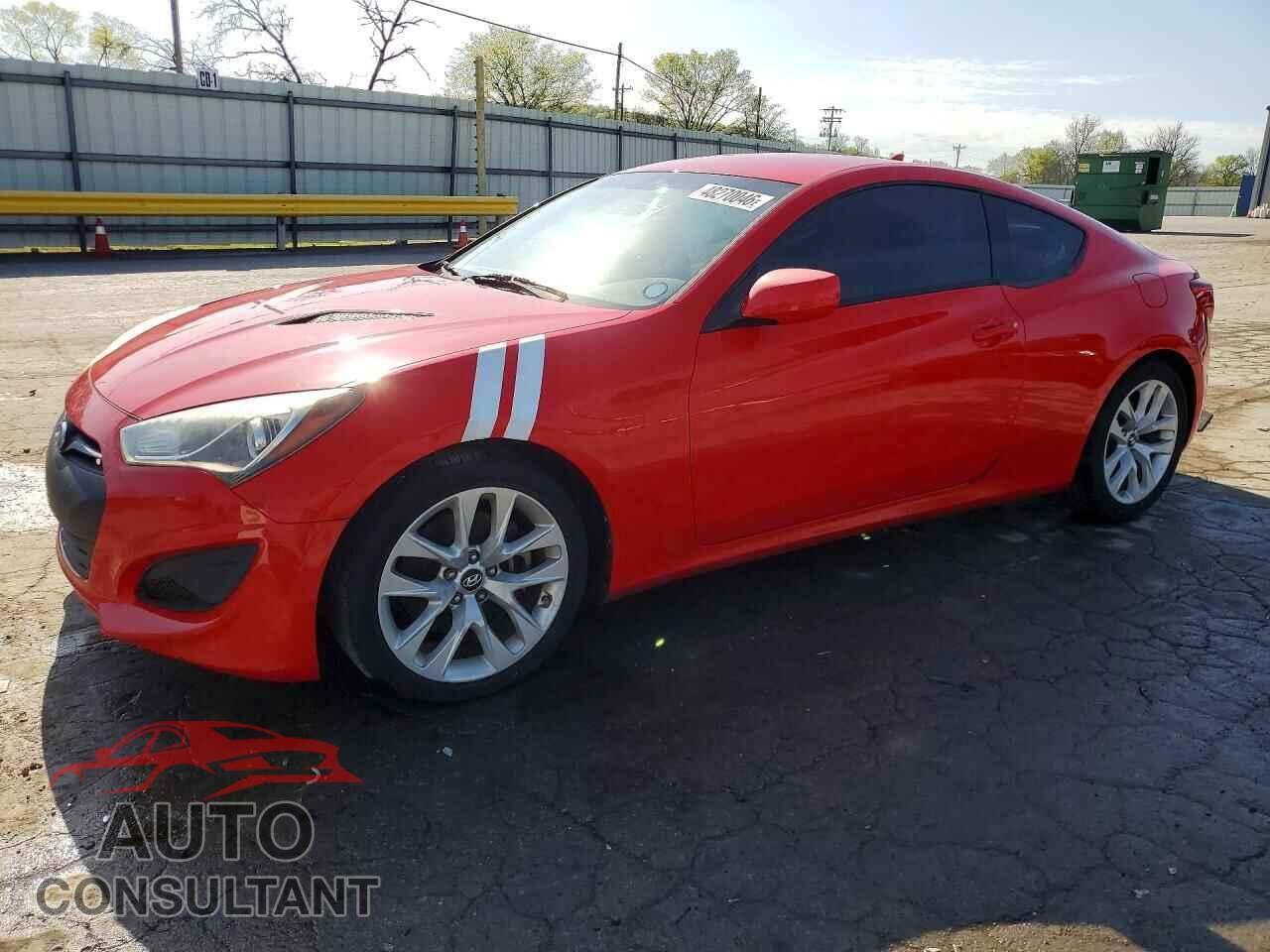 HYUNDAI GENESIS 2013 - KMHHT6KD8DU093261