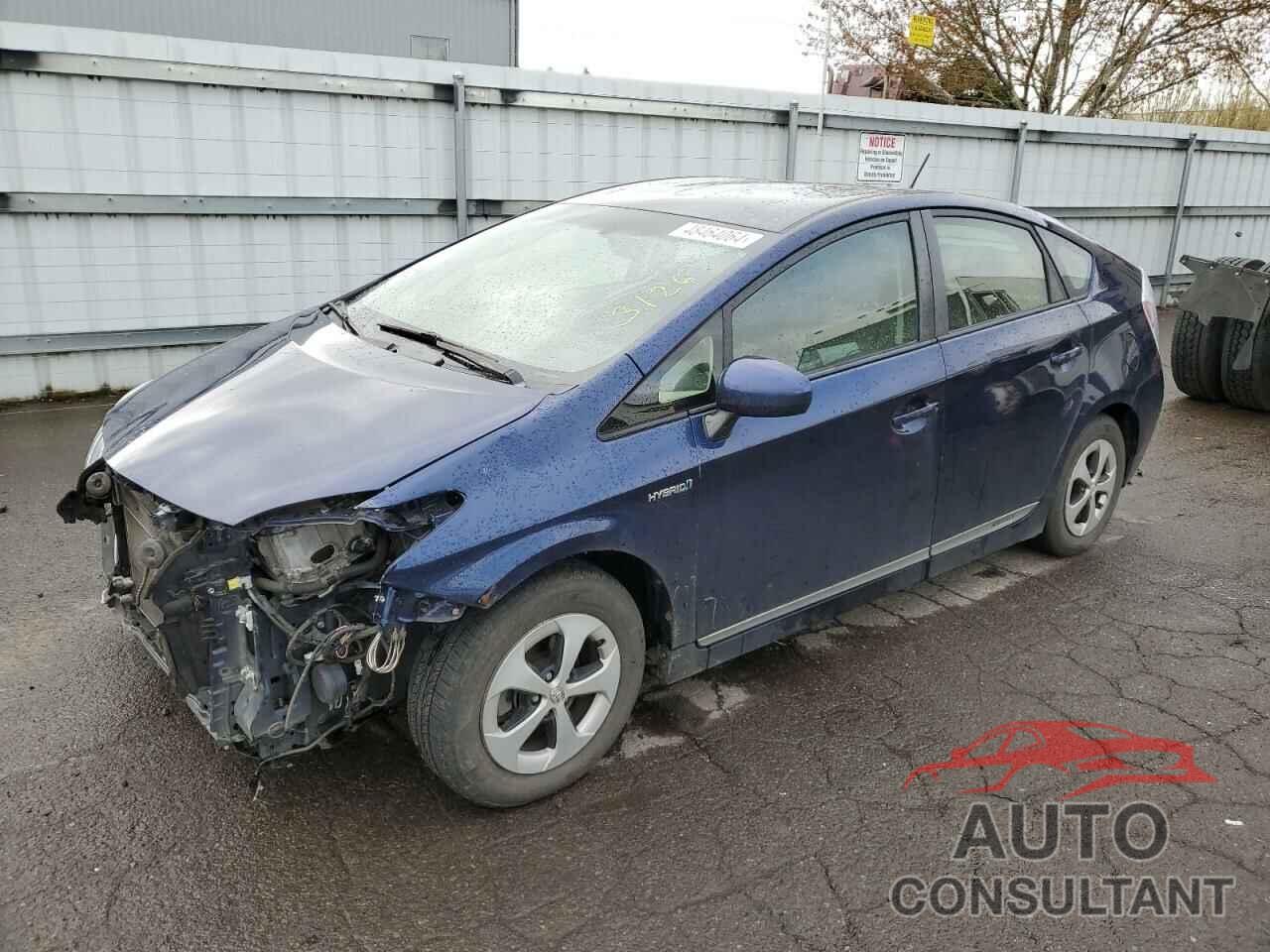 TOYOTA PRIUS 2012 - JTDKN3DU4C1567514